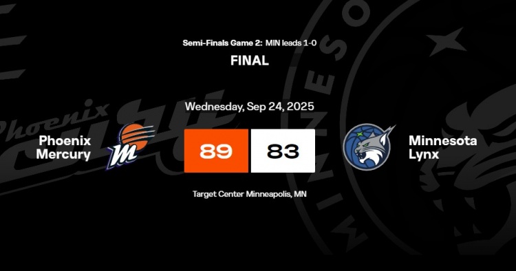 水星20分逆轉(zhuǎn)山貓 WNBA季后賽歷史第3大逆轉(zhuǎn)！