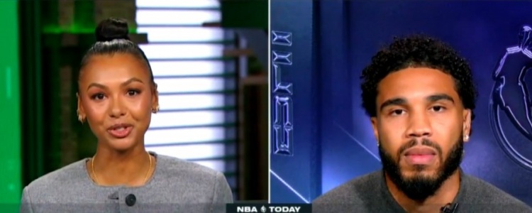 塔圖姆：已逐步增加籃球訓(xùn)練 昨天第一次在球場上練習(xí) 感覺很自如