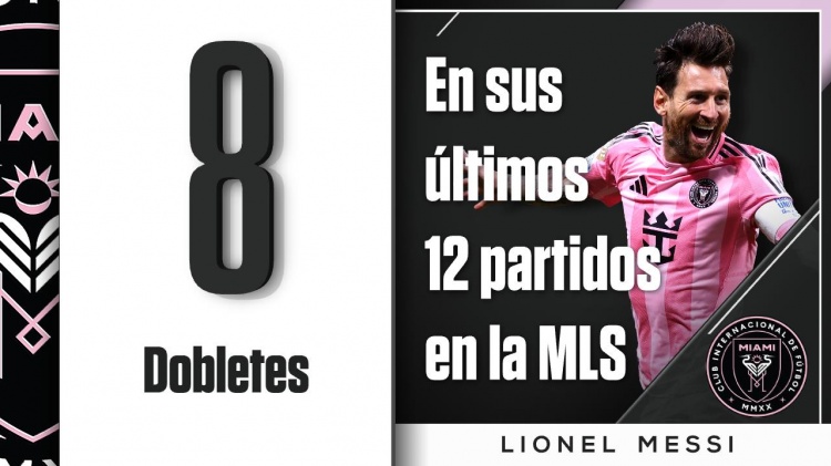 “梅”開二度！這是梅西最近12場MLS比賽中第8次單場雙響