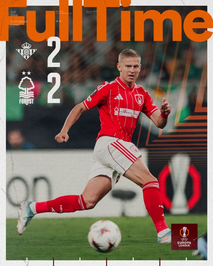 黑馬不再！森林多線低迷英超排15，澳波上任后2平2負(fù)已1個(gè)月不勝