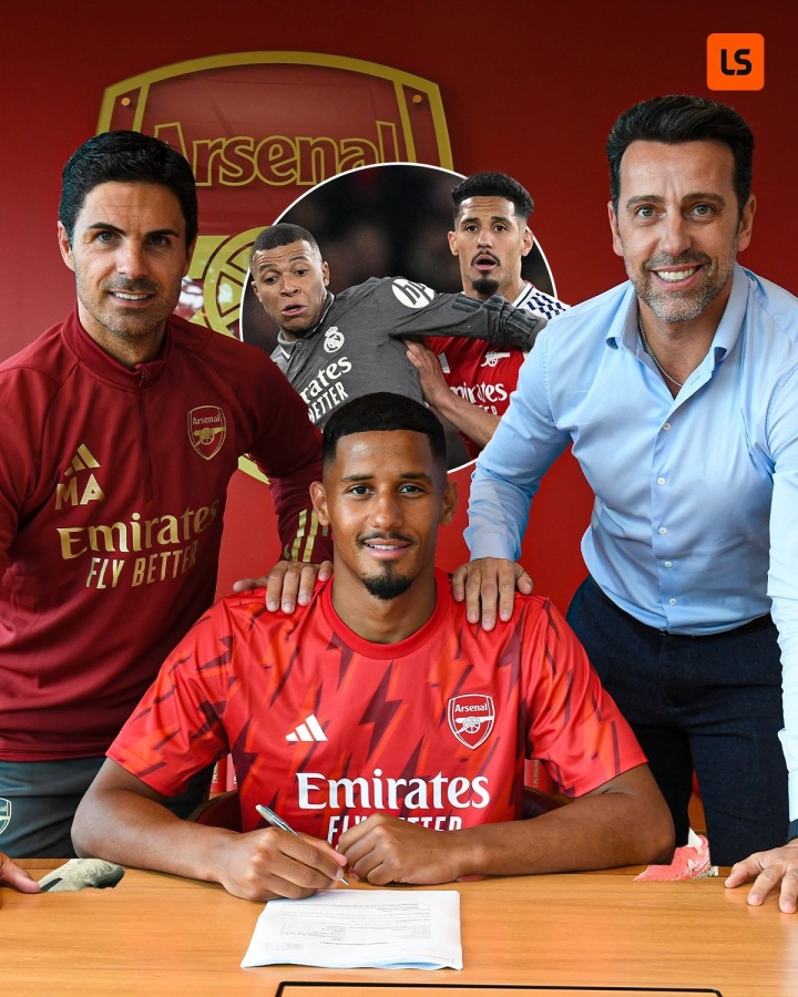 堅(jiān)決不放人！隊(duì)報(bào)：皇馬多次想嘗試簽薩利巴；球員想隨槍手奪英超