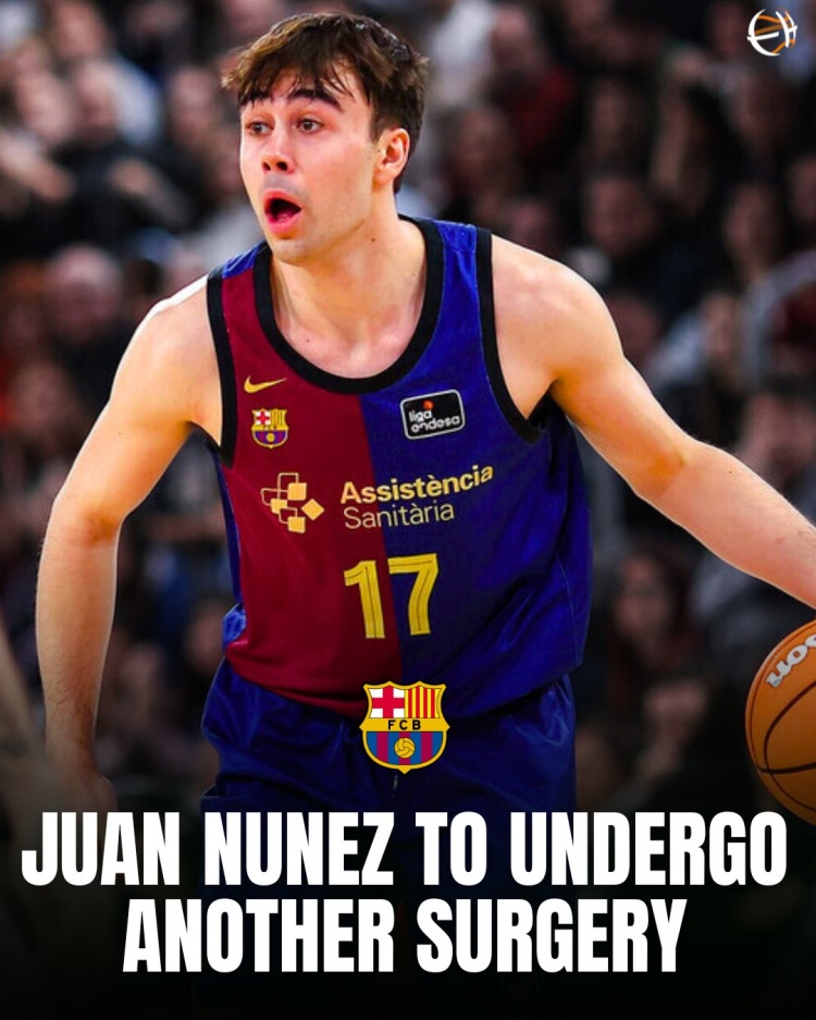 馬刺去年36號秀！歐媒：西班牙控衛(wèi)努涅斯因膝蓋炎癥將再次做手術(shù)