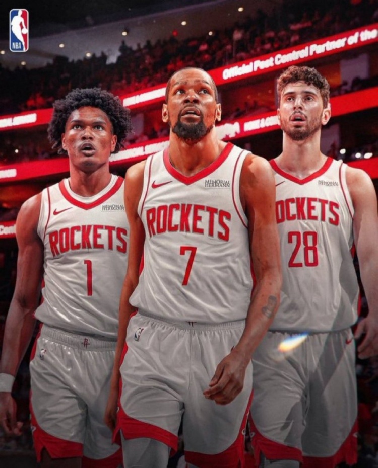 名嘴：杜蘭特的進(jìn)攻火力能為火箭在控衛(wèi)位置的成長爭取時間