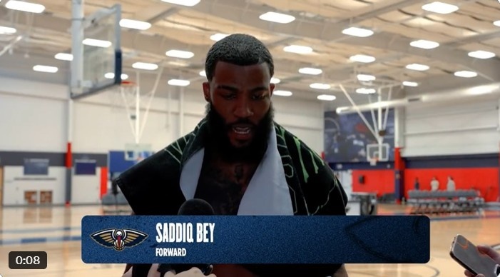 上季未出戰(zhàn)！薩迪克-貝：能參加訓(xùn)練營感謝上帝 對新賽季充滿期待