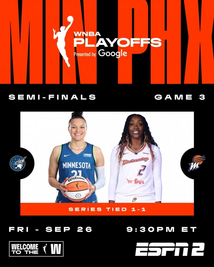 ??WNBA半決賽-奪賽點！薩巴利23分 托馬斯21+9+8  水星勝山貓