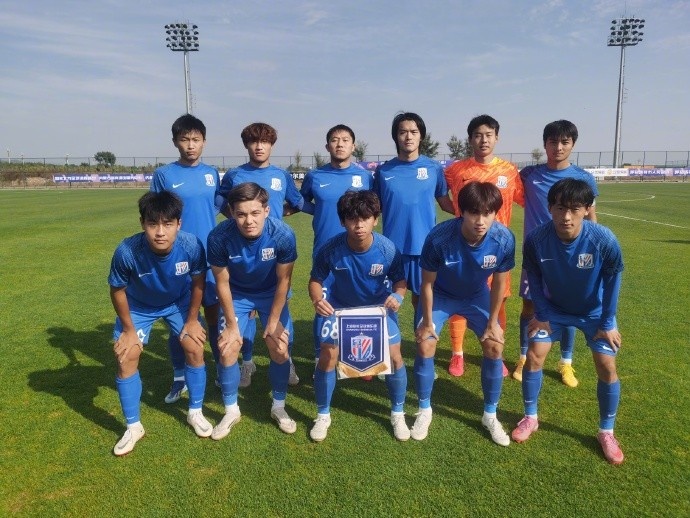 青少年精英聯(lián)賽（U21組）晉級賽第6輪，上海申花6-1戰(zhàn)勝昆明城星