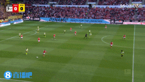 多特客場領(lǐng)先！第27分鐘，斯文松破門，多特1-0領(lǐng)先美因茨