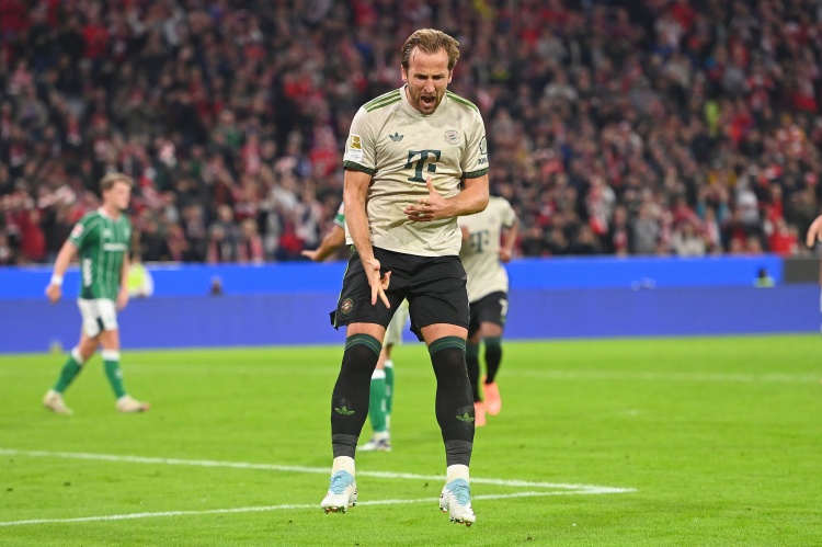 大英帝星依然閃耀?32歲凱恩8場全勤轟15球3助，2次戴帽4次雙響