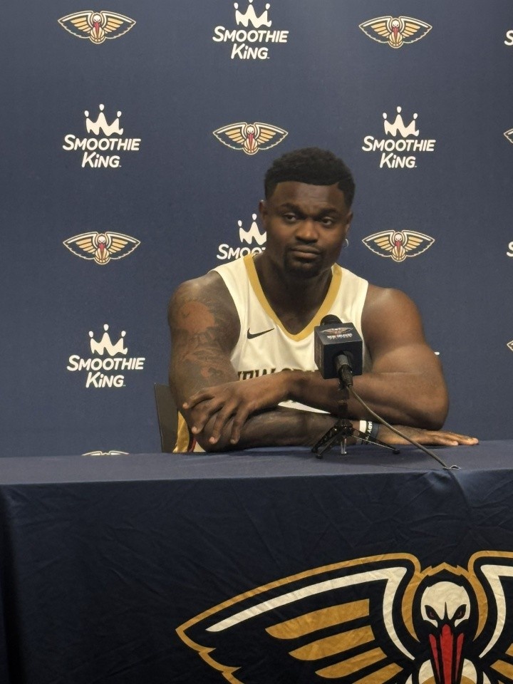 這次來真的！錫安上賽季注冊體重129kg 現(xiàn)在瘦到了120kg