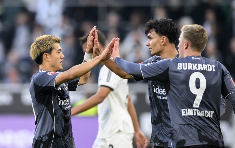 2100萬超值！堂安律單場助攻雙響+7場4球4助，法鷹連入6球6-4門興