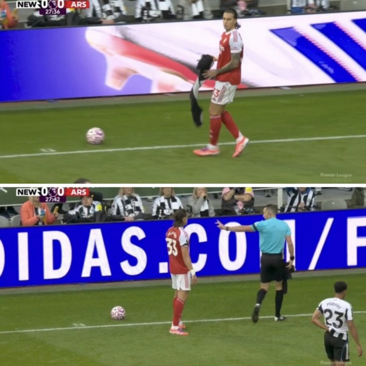 為何阿森納用毛巾擦球不被允許？BBC：因雙方俱樂部賽前未達一致