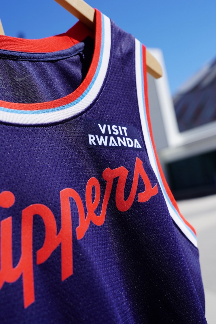 新的球衣廣告贊助商！快船與盧旺達(dá)官方旅游推廣品牌達(dá)成合作
