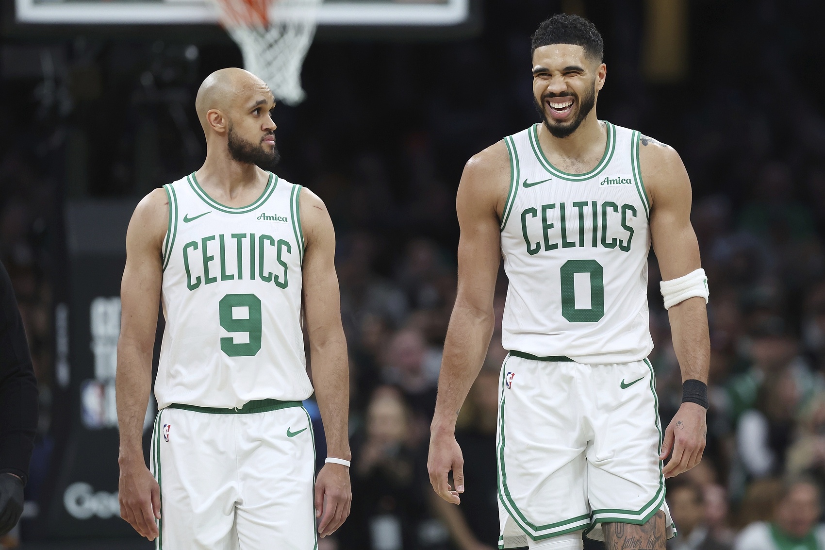 懷特談塔圖姆訓練視頻：當時我就在場 他看起來狀態(tài)很不錯