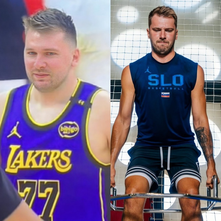 O77變177！湖人官方公布東契奇體重為104公斤 去年最重122.5公斤