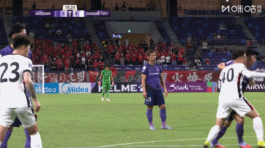 海港先丟球！吾米提江貼人不緊，荒木隼人頭球破門，海港0-1廣島