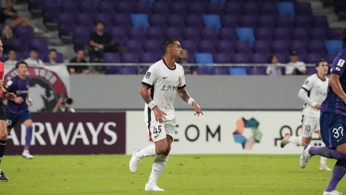 2025/2026亞冠精英聯(lián)賽第2輪 廣島三箭1比1上海海港