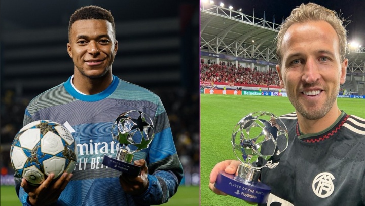 隔空PK！凱恩雙響新賽季9場17球，姆巴佩戴帽9場13球