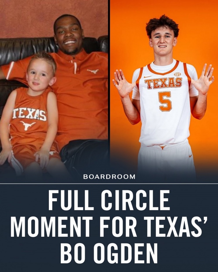 閉環(huán)了！26屆TOP50高中生承諾德克薩斯大學(xué) 兒時(shí)曾和大學(xué)KD合影