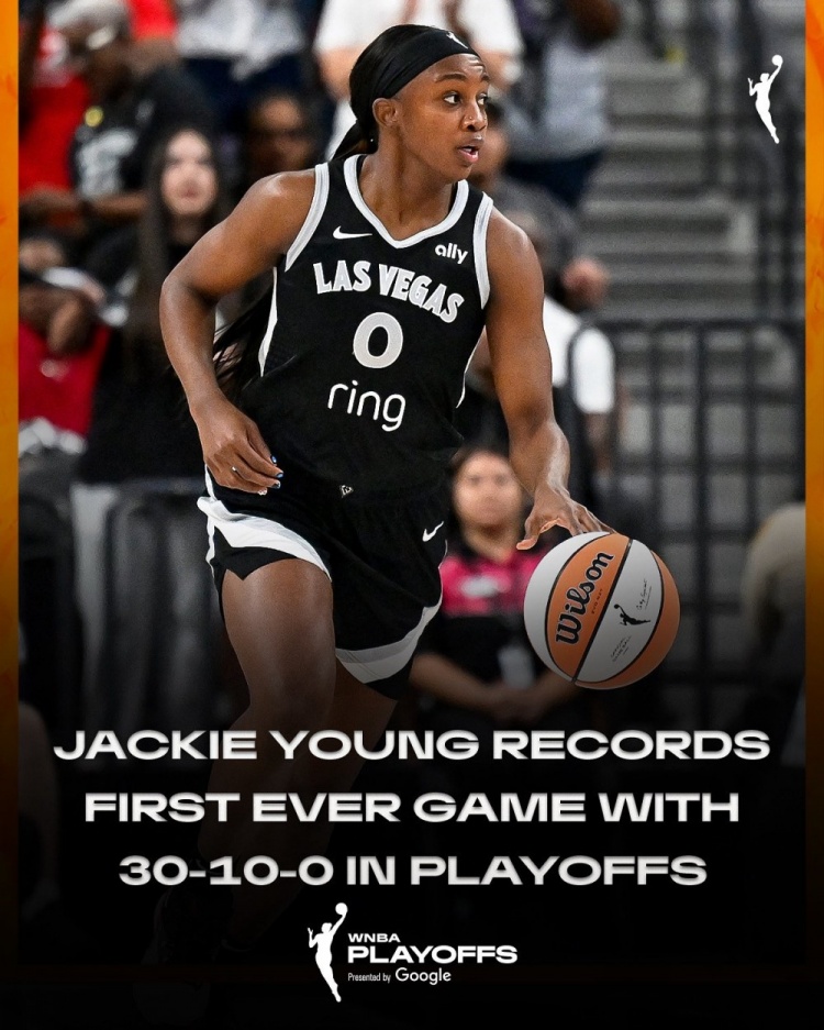 32+10+0失誤！杰基-楊成為歷史首位季后賽砍下30分10助0失誤球員