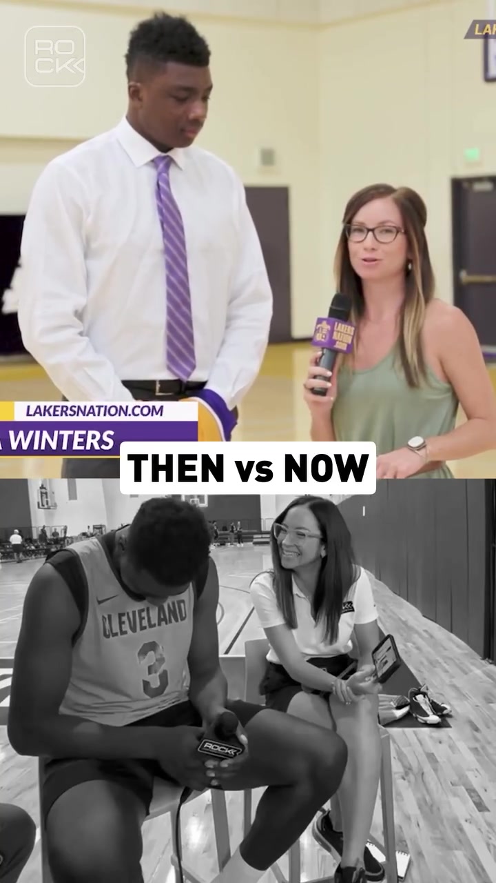 8年了！女記者采訪托布 拿出了菜鳥賽季采訪托布的視頻