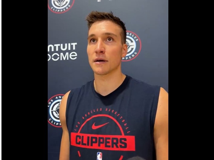 和哈登加練投籃&腿部未戴護具！博格丹：腿筋傷勢沒那么嚴重